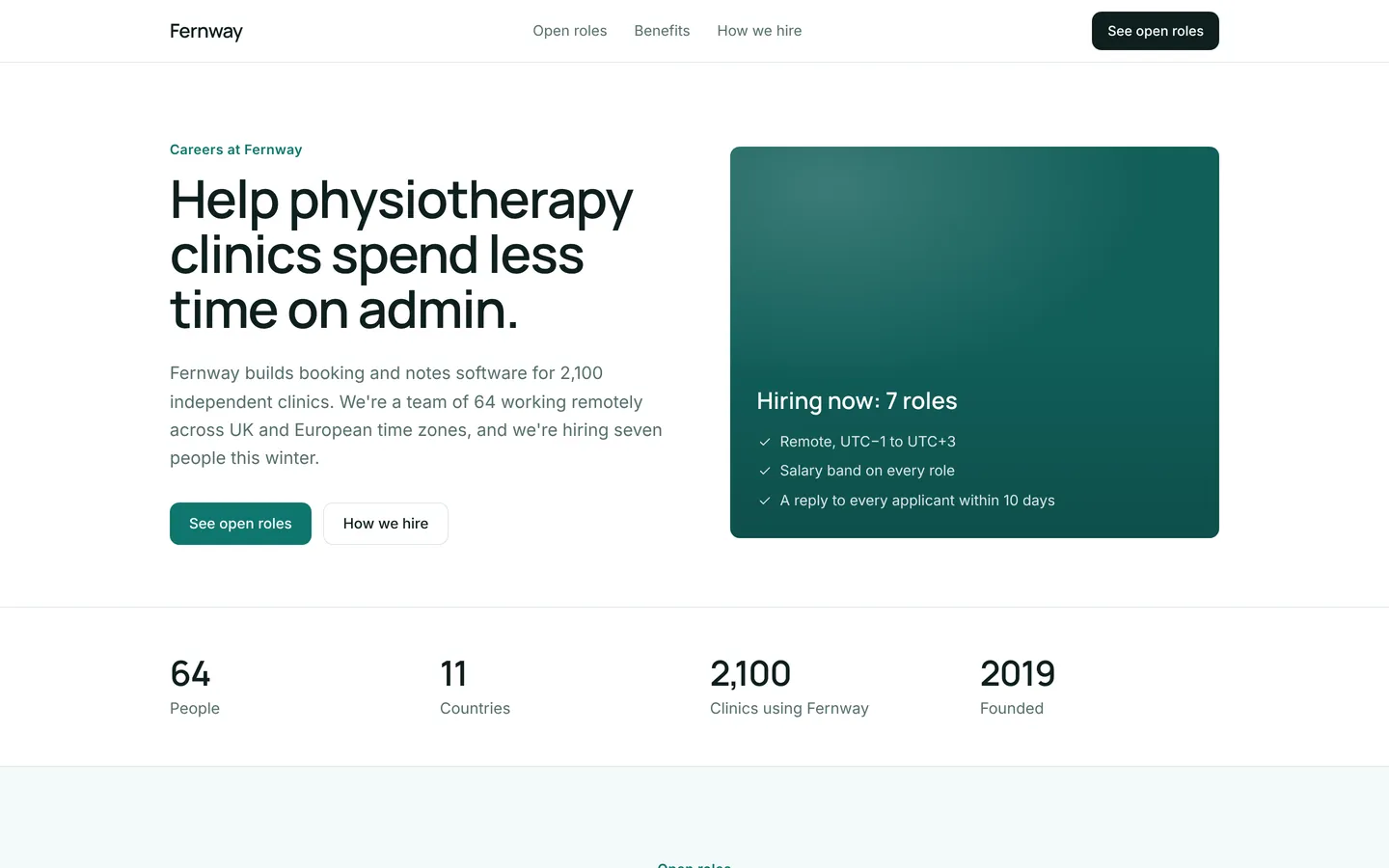 Careers page starter, as built from its own files