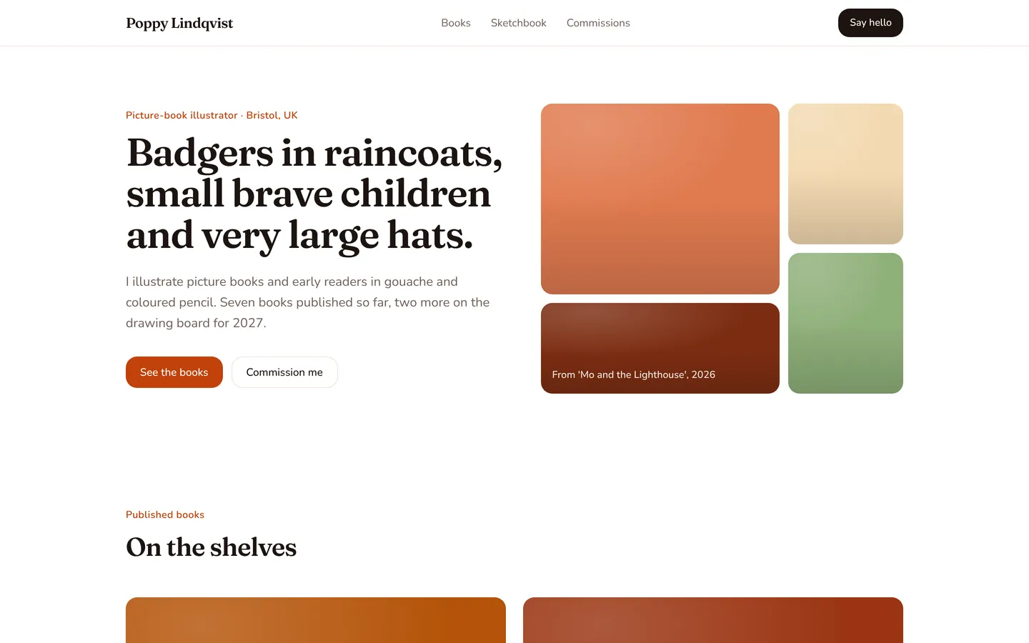 Children's illustrator starter, as built from its own files