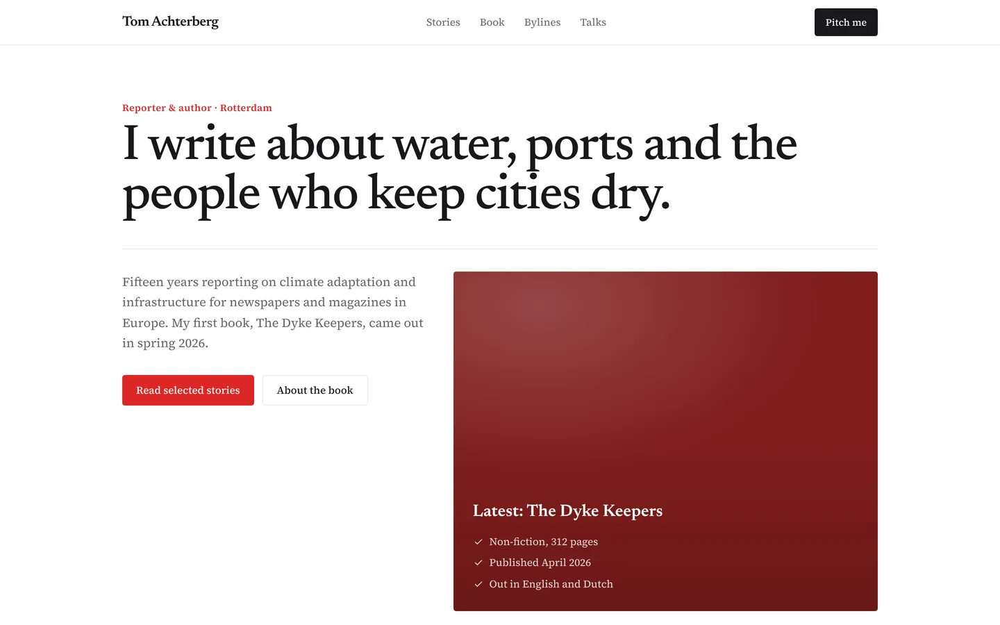 Journalist & writer starter, as built from its own files