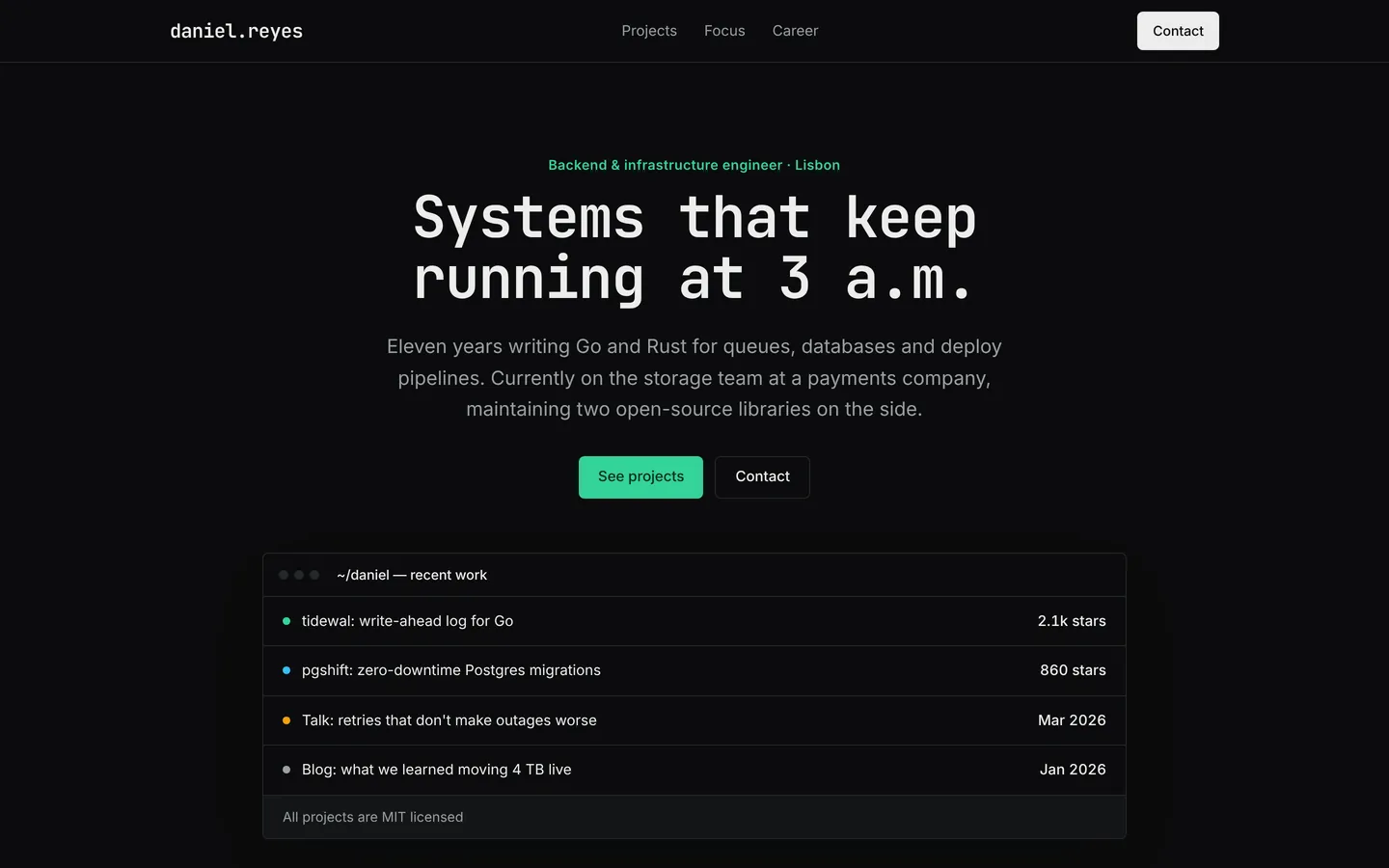 Software engineer starter, as built from its own files