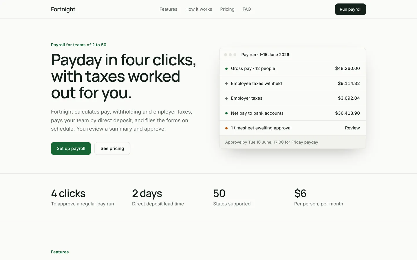 Small team payroll starter, as built from its own files