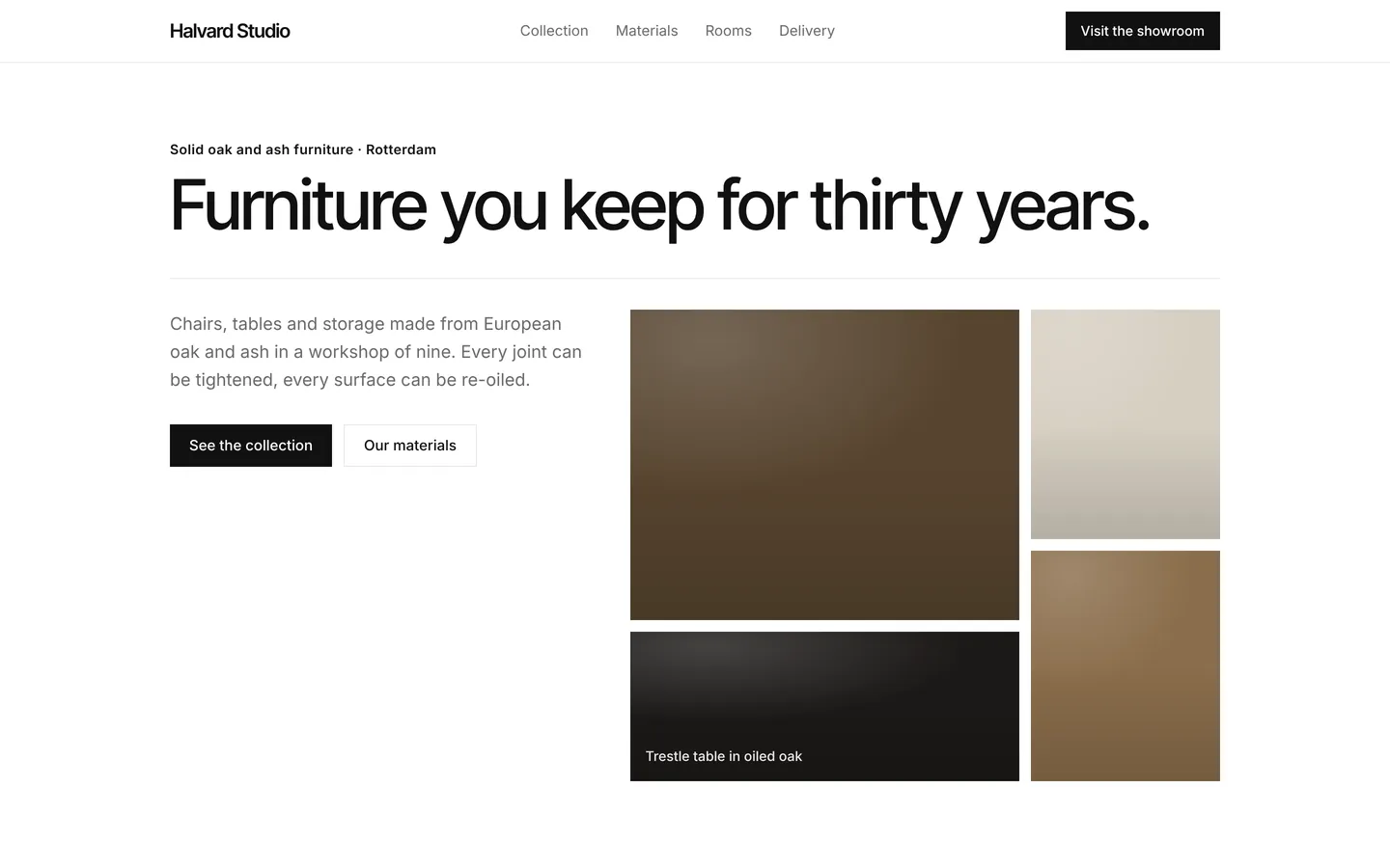 Furniture studio starter, as built from its own files