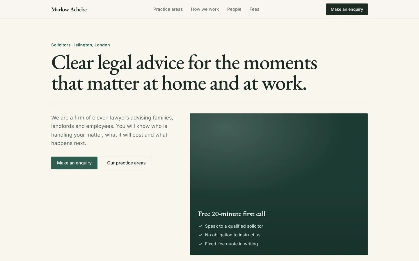 Solicitors' practice starter, as built from its own files