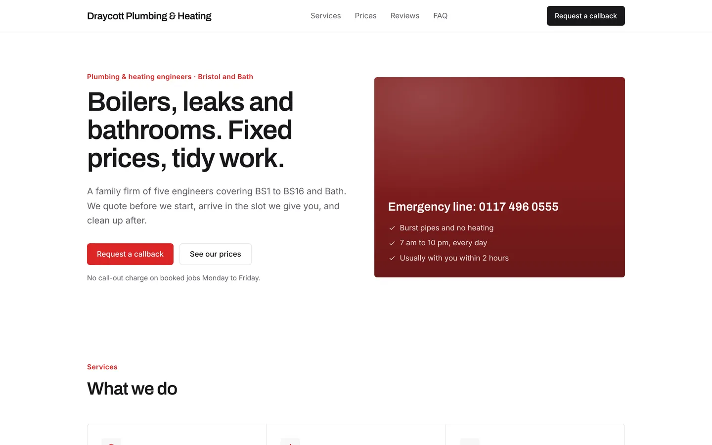 Plumbing & heating starter, as built from its own files
