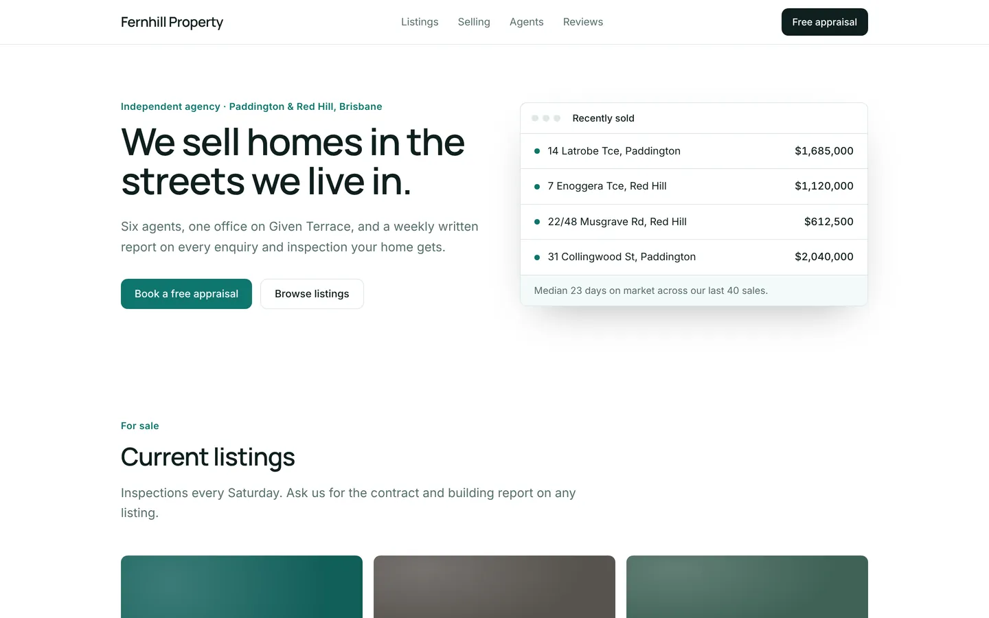 Real estate agency starter, as built from its own files